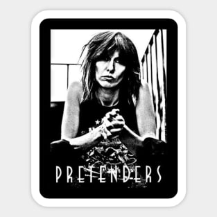 The pretenders///Aesthetic art for fans Sticker